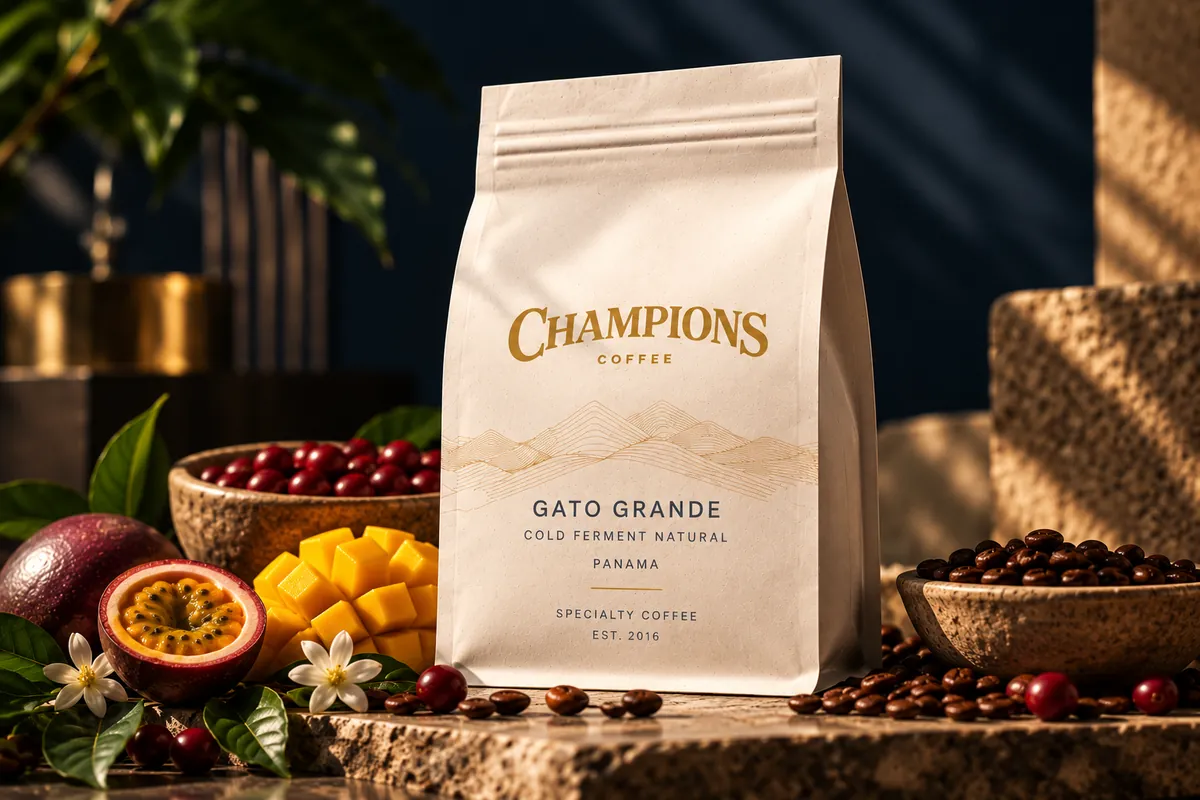 Gato Grande coffee bag